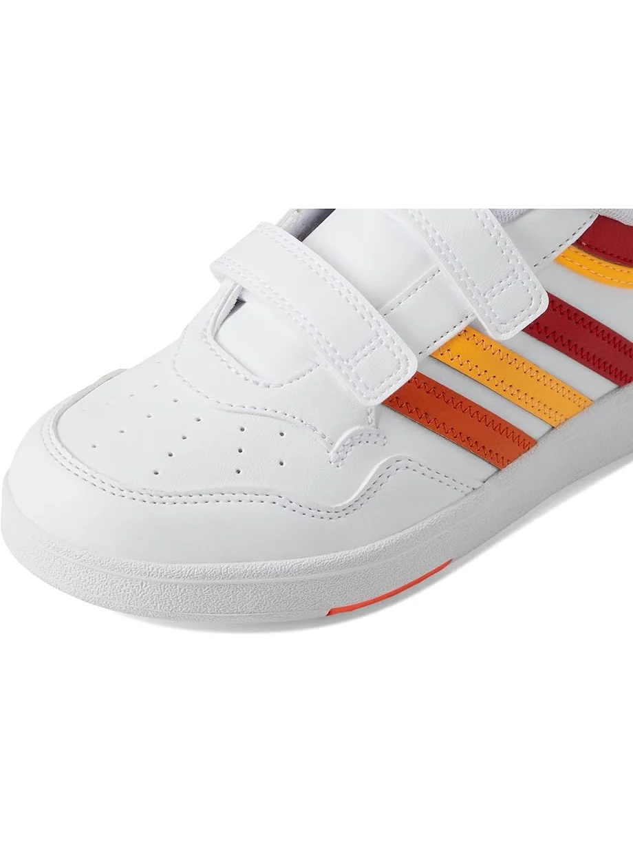 Кроссовки adidas Kids Hoops 4.0 Shoes — изображение 6 из 7, белый//оранжевый