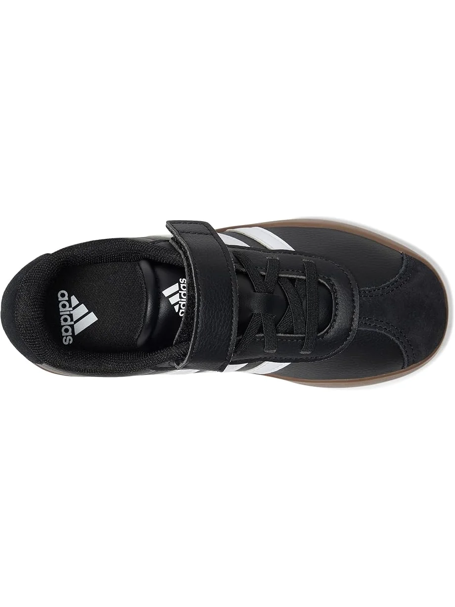 Кроссовки adidas Kids VL Court 3.0 Elastic Lace — изображение 2 из 7, черный/белый/черный