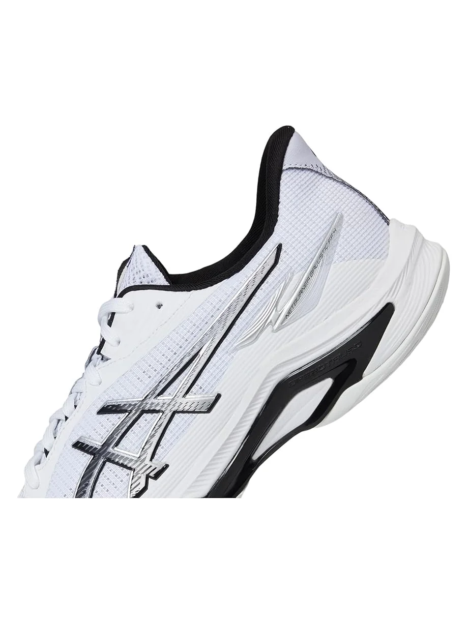 Кроссовки ASICS Netburner Ballistic FF 4 — изображение 6 из 7, белый/черный