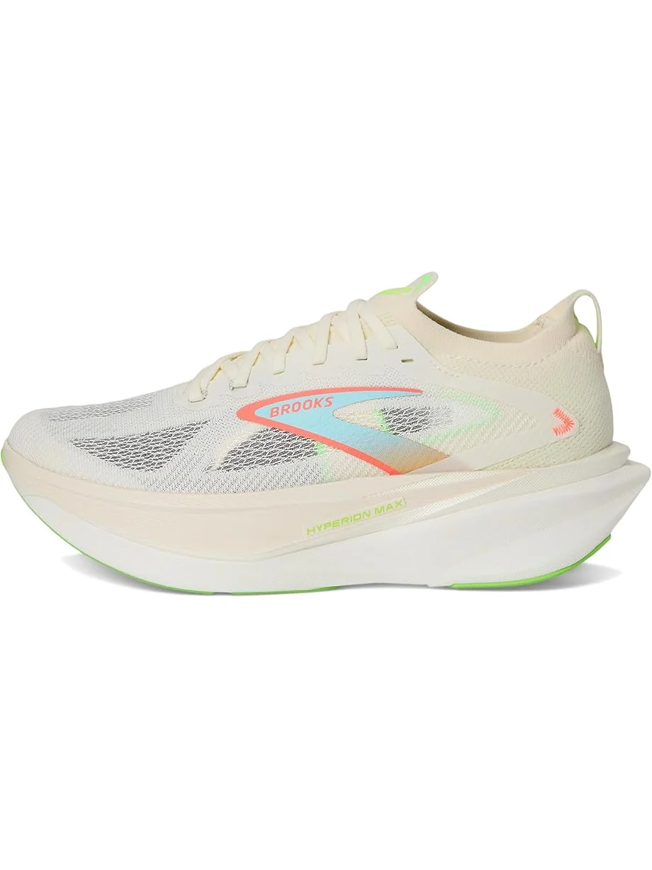 Кроссовки Brooks Hyperion Max 3 — изображение 4 из 7, зеленый/розовый