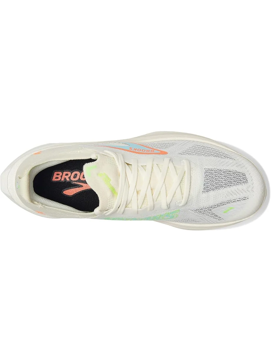 Кроссовки Brooks Hyperion Max 3 — изображение 2 из 7, зеленый/розовый