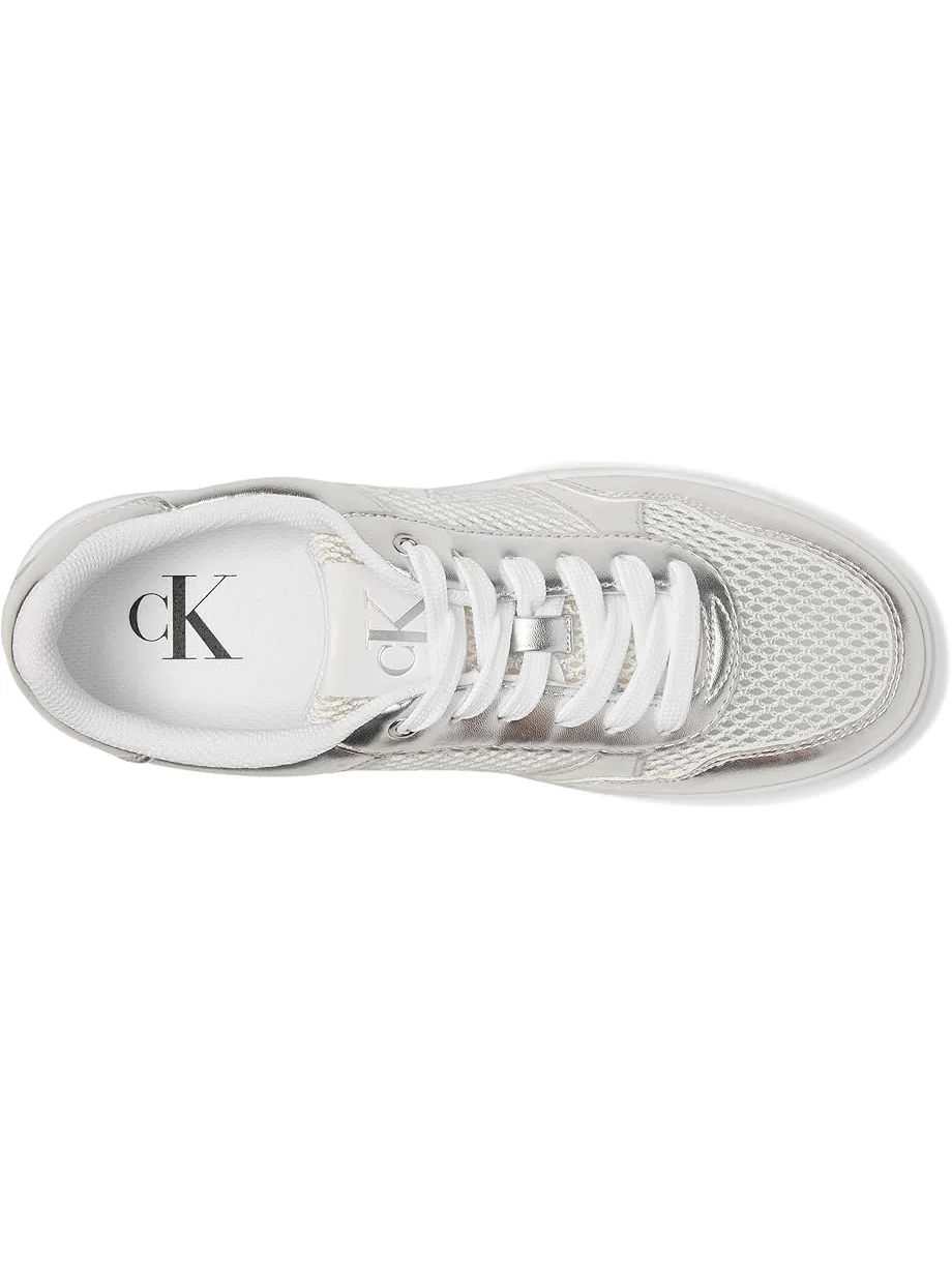 Женские кроссовки Calvin Klein Heyra — изображение 2 из 7, серебристый металлик