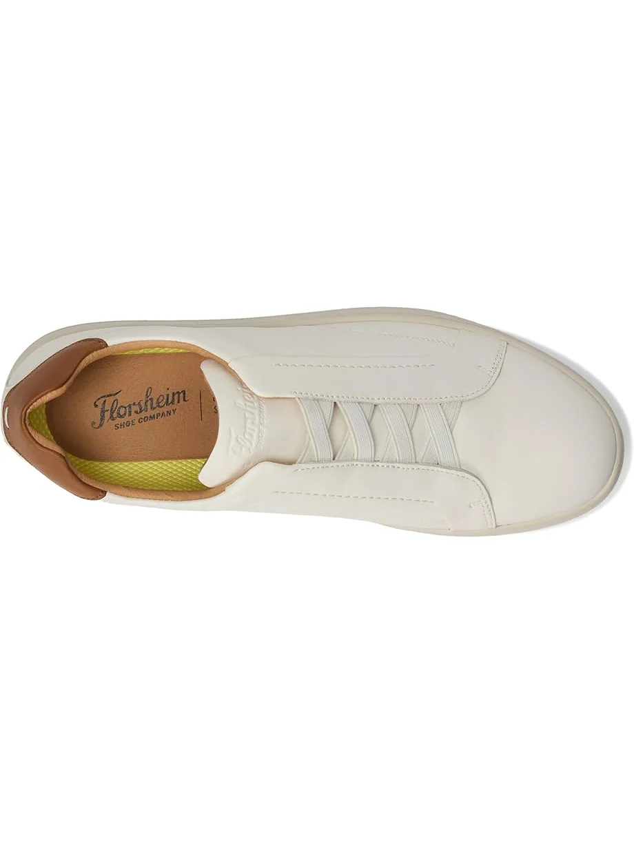 Кроссовки Florsheim Monopoli Elastic Lace To Toe Sneakers — изображение 2 из 7, кремовый