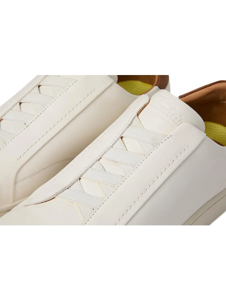 Кроссовки Florsheim Monopoli Elastic Lace To Toe Sneakers — изображение 6 из 7, кремовый