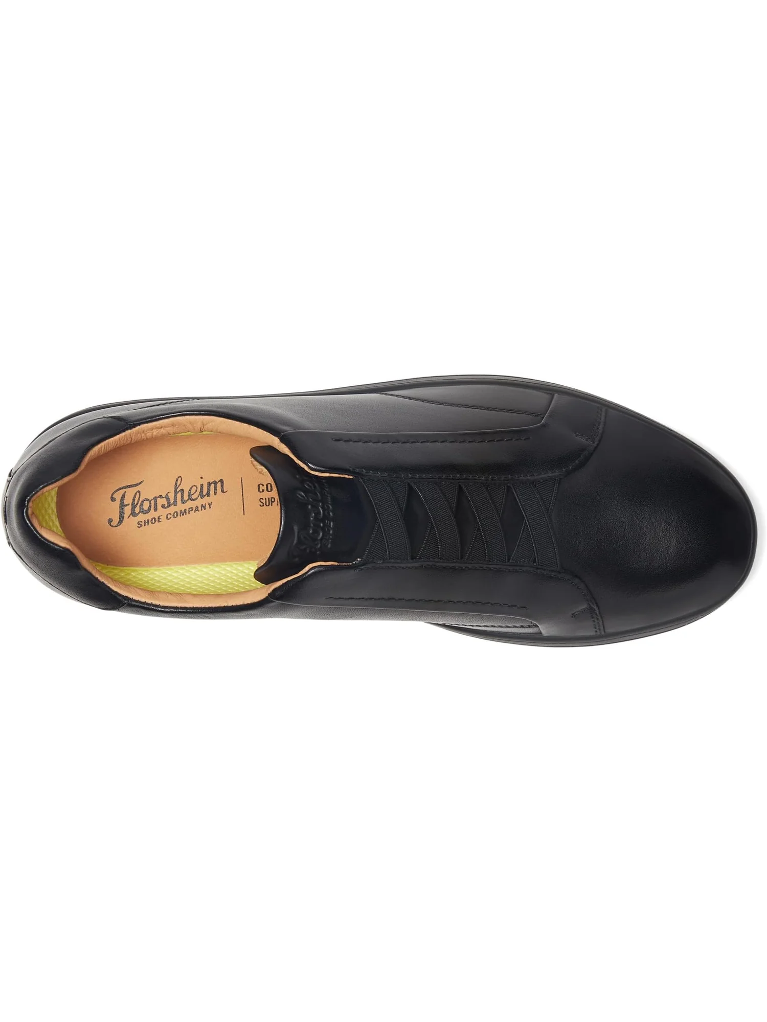 Кроссовки Florsheim Monopoli Elastic Lace To Toe Sneakers — изображение 2 из 7, черный