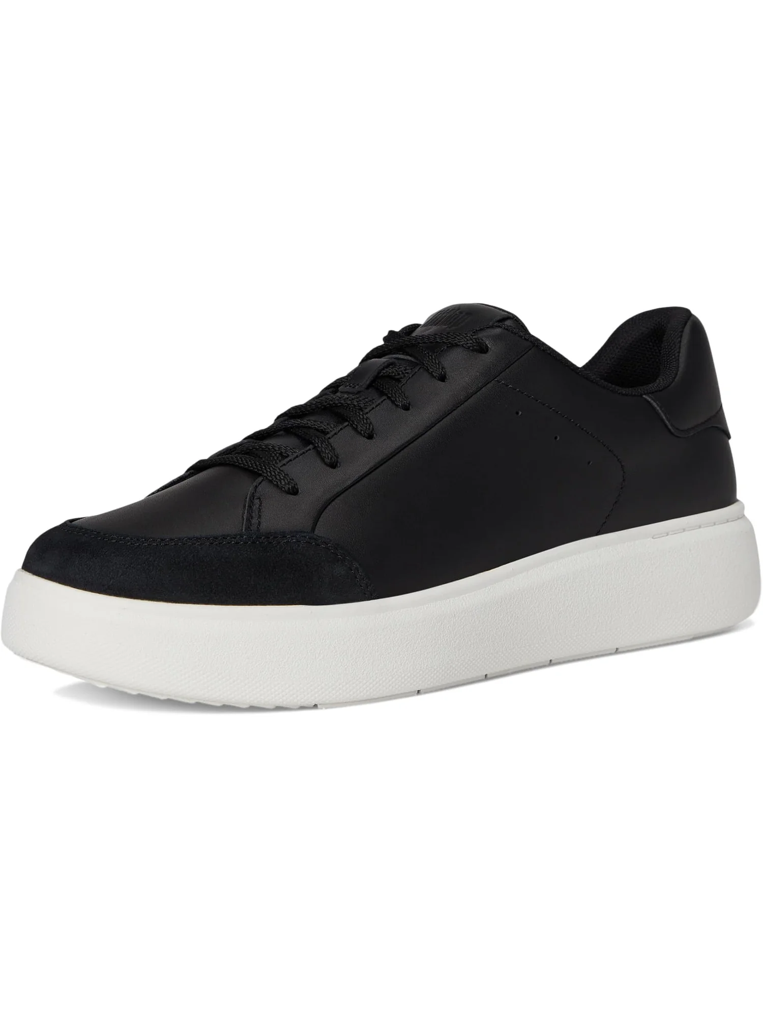 Кроссовки FitFlop Rtg Leather/Suede Sneakers — изображение 7 из 7, черный