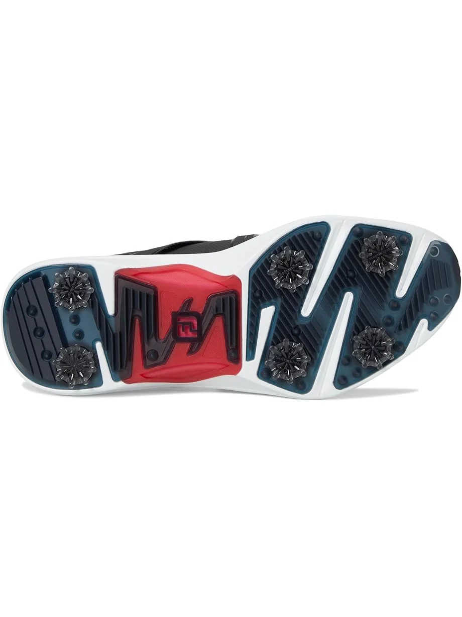 Мужские кроссовки для гольфа FootJoy Hyperflex — изображение 3 из 7, черный/белый/красный