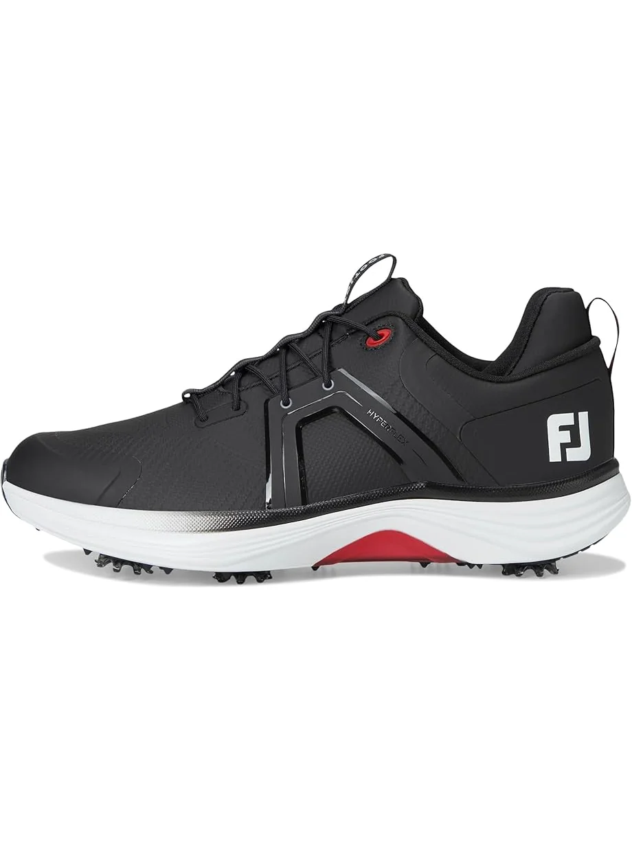 Мужские кроссовки для гольфа FootJoy Hyperflex — изображение 4 из 7, черный/белый/красный