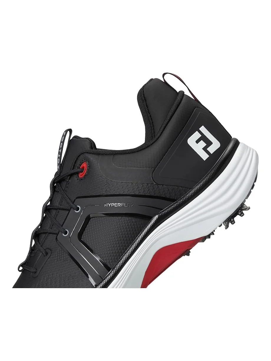 Мужские кроссовки для гольфа FootJoy Hyperflex — изображение 6 из 7, черный/белый/красный