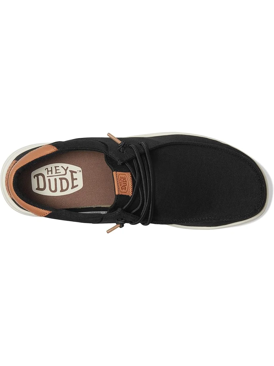 Кроссовки Hey Dude Paul Canvas — изображение 2 из 7, черный