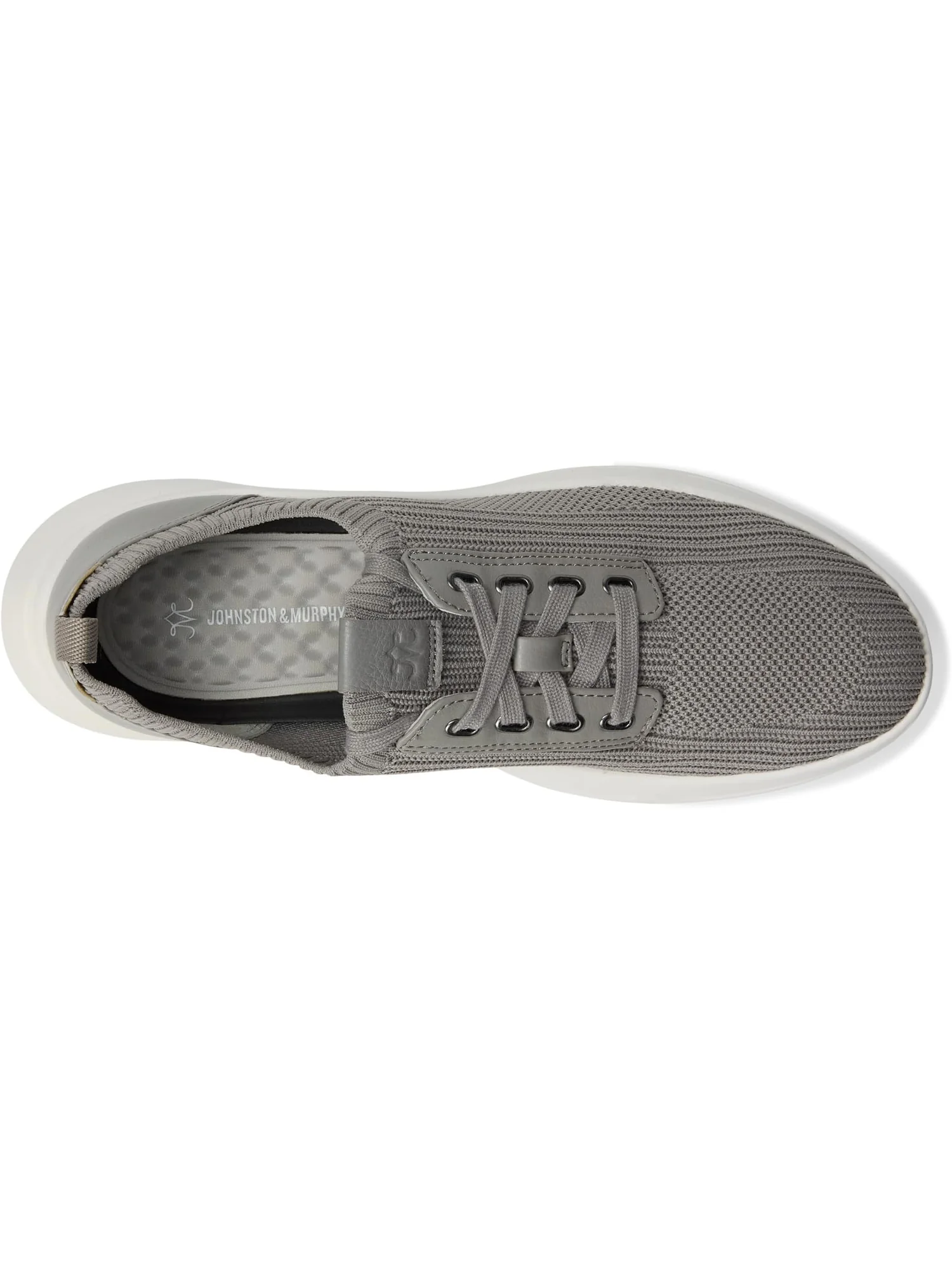 Кроссовки Johnston & Murphy Escape Knit Lace-Up — изображение 2 из 7, серый