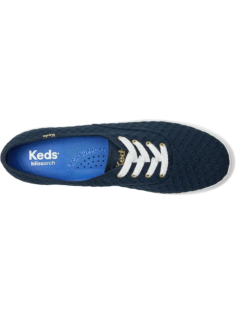 Кроссовки Keds Champion Canvas Lace Up — изображение 2 из 7, темно-синий