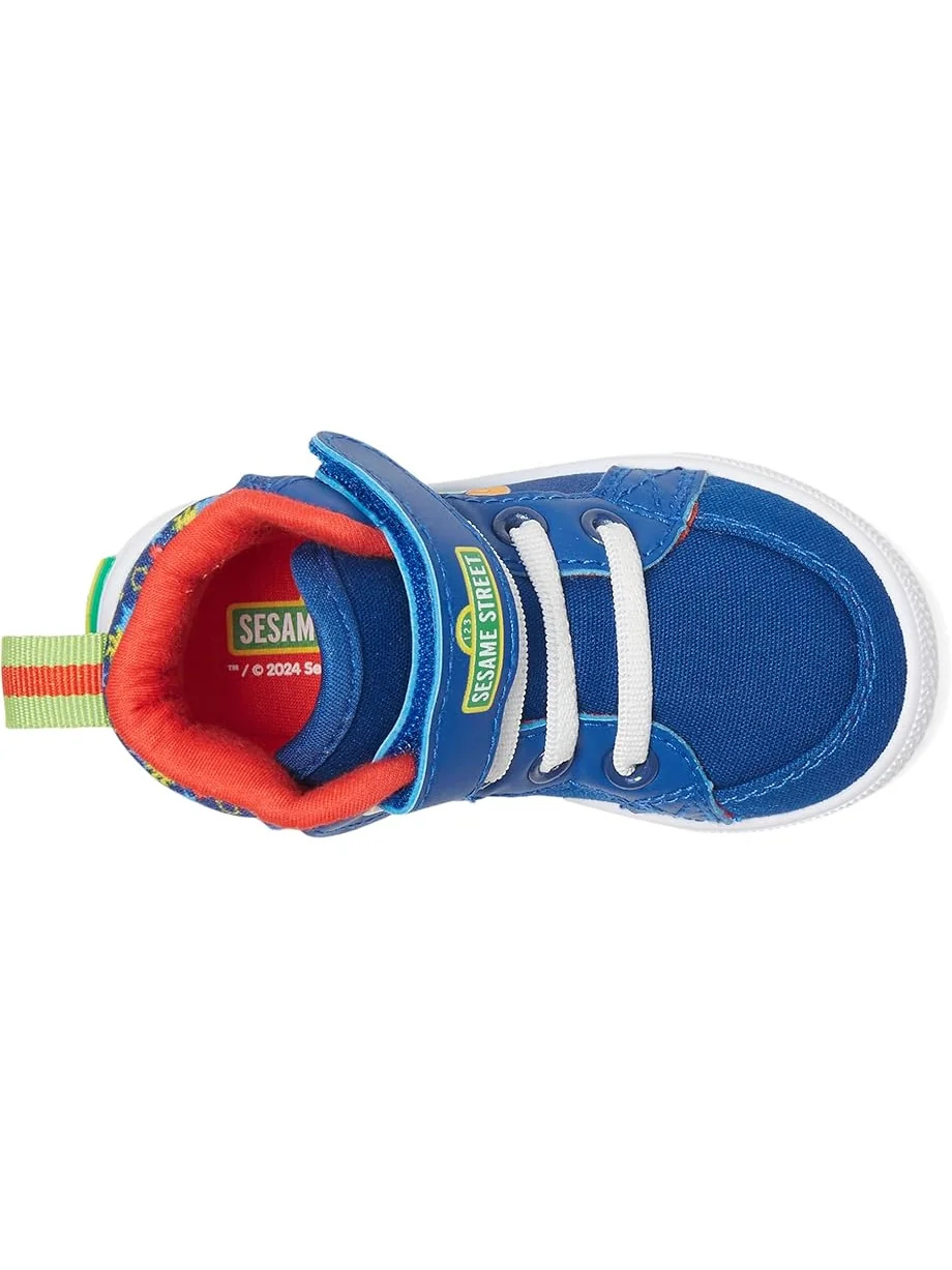 Кроссовки Josmo Sesame Stree Elmo High Top Sneaker(Toddler/Little Kid) — изображение 2 из 7, синий