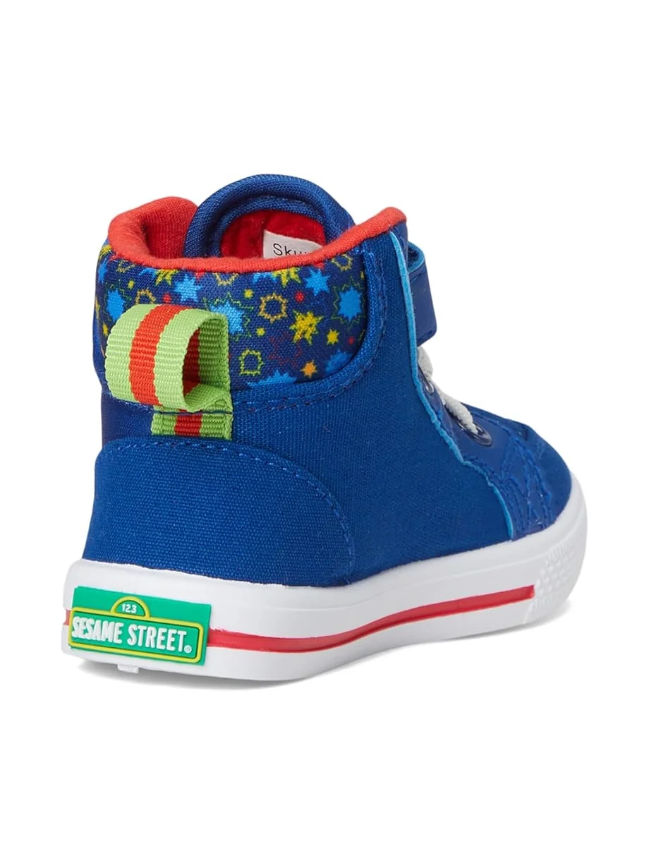 Кроссовки Josmo Sesame Stree Elmo High Top Sneaker(Toddler/Little Kid) — изображение 5 из 7, синий