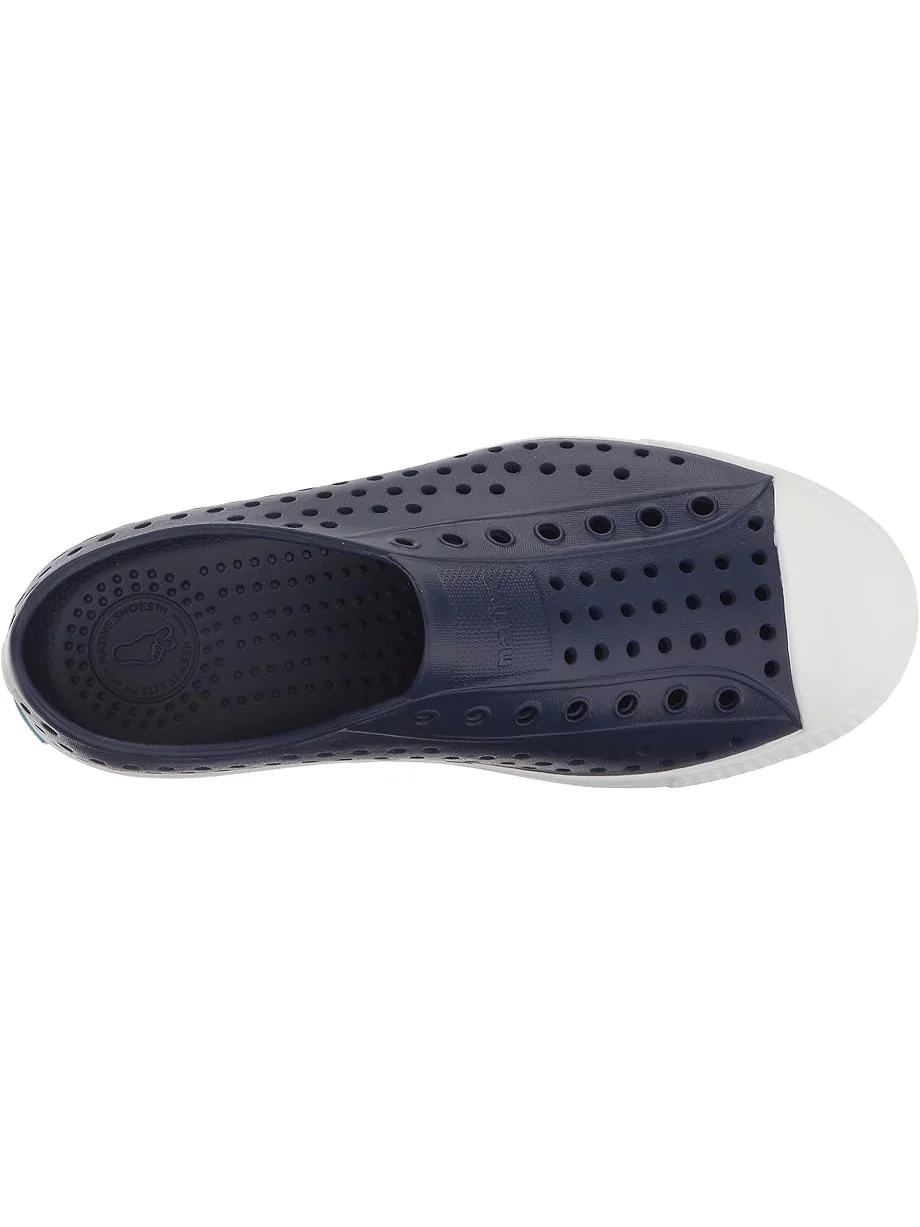 Детские кроссовки Native Shoes Jefferson (Little Kid/Big Kid) Native Shoes Kids — изображение 2 из 7, синий/белый