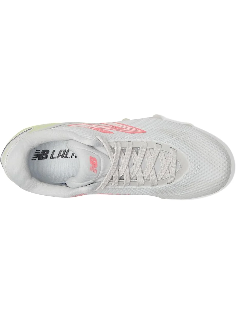 Кроссовки New Balance FreezeLX V5 Low Lacrosse Cleats — изображение 2 из 7, белый/-/розовый