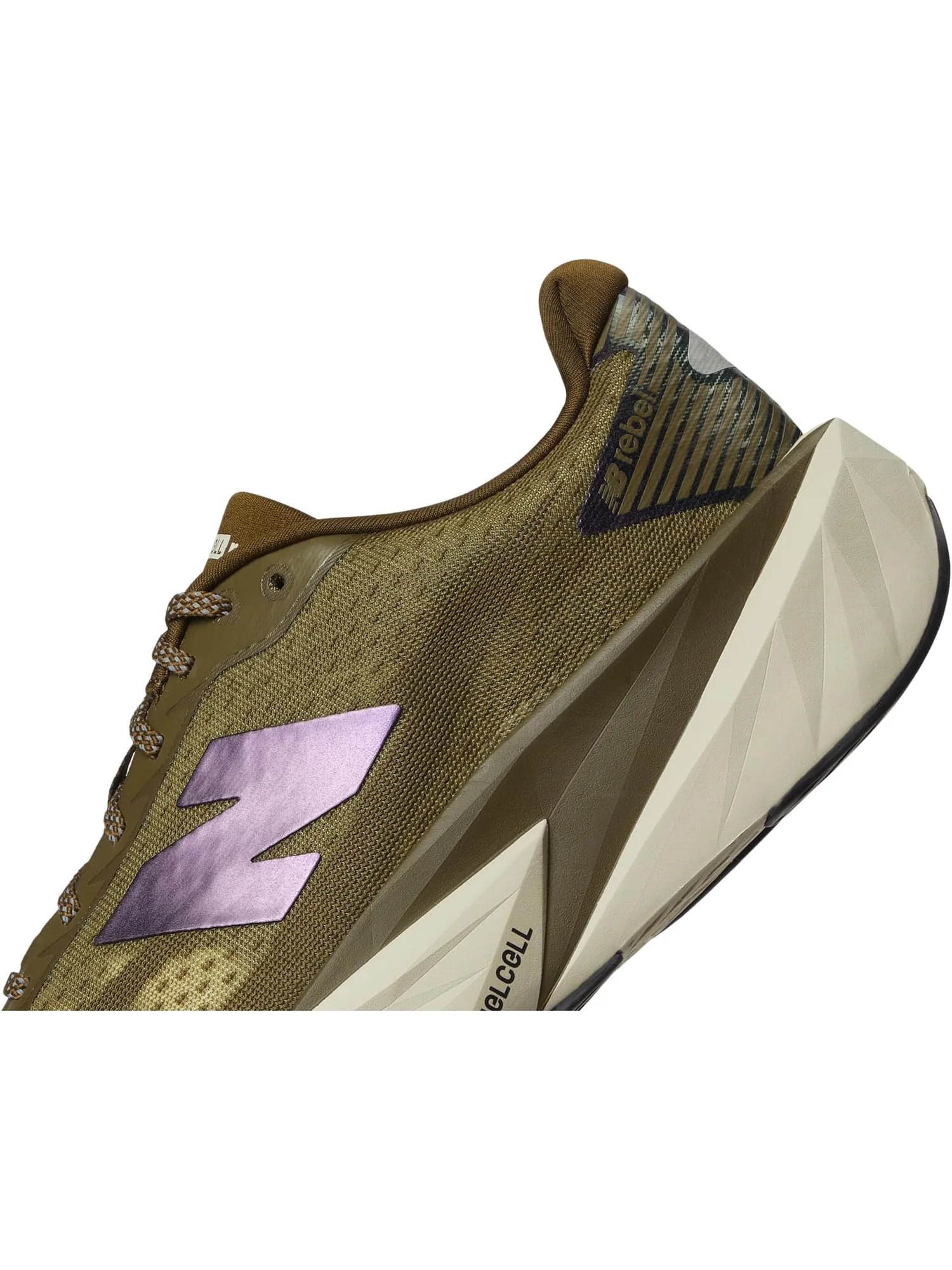 Кроссовки New Balance Women's FuelCell Rebel v5 — изображение 6 из 7, серебристый металлик