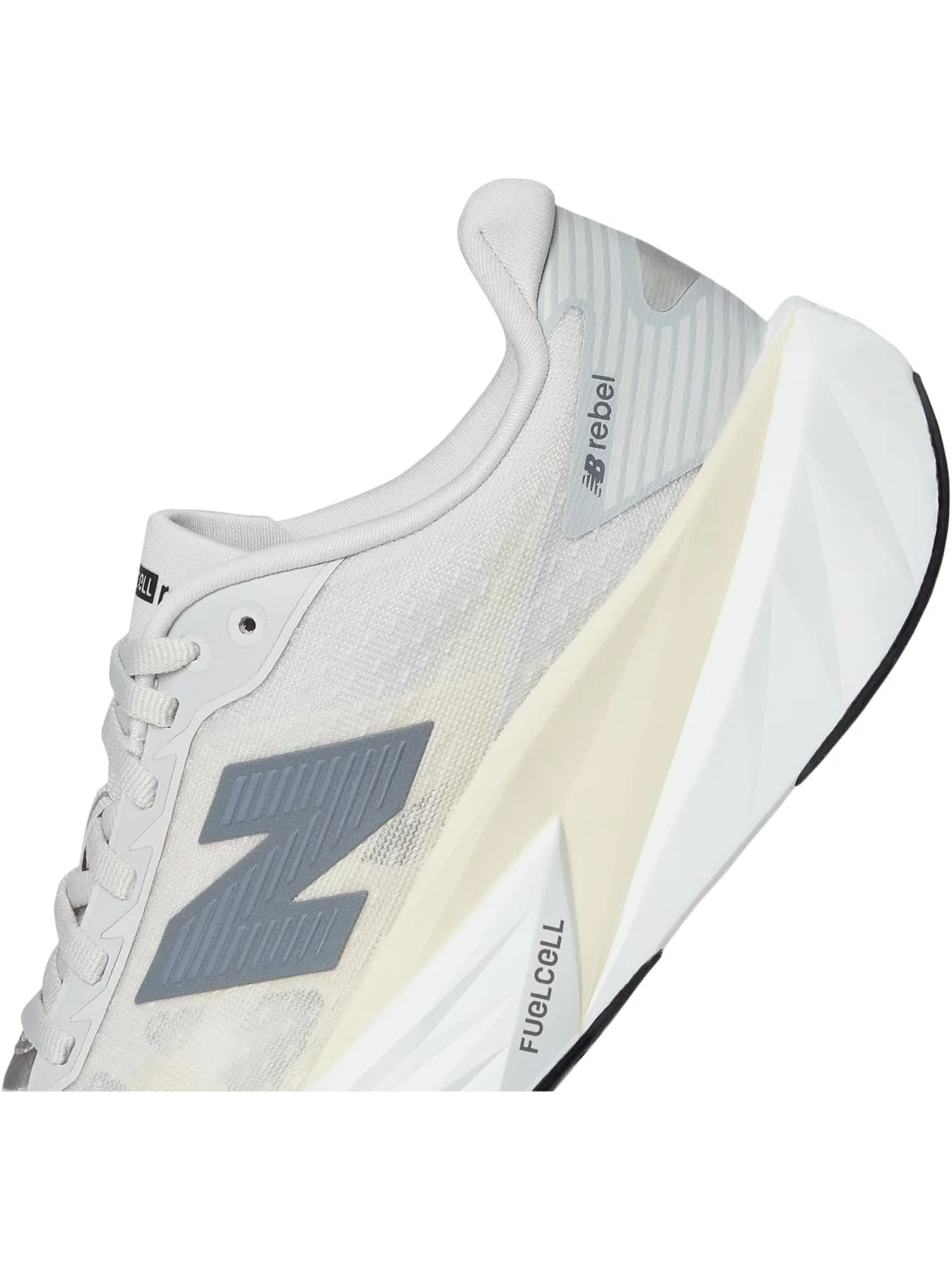 Кроссовки New Balance FuelCell Rebel v5 — изображение 6 из 7, серый/белый