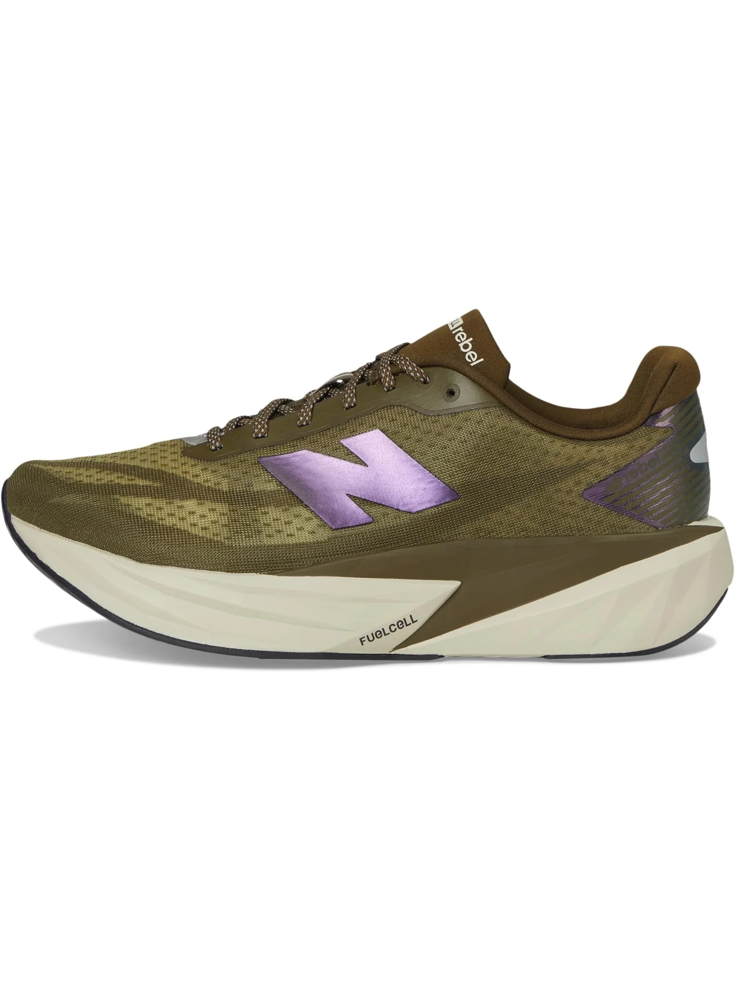 Кроссовки New Balance Men's FuelCell Rebel v5 — изображение 4 из 7, серебристый металлик