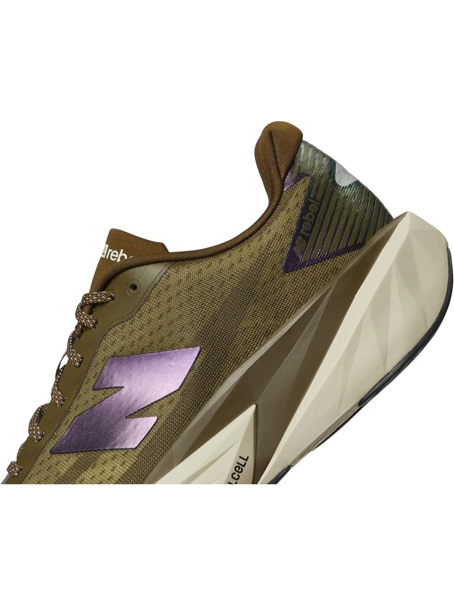 Кроссовки New Balance Men's FuelCell Rebel v5 — изображение 6 из 7, серебристый металлик