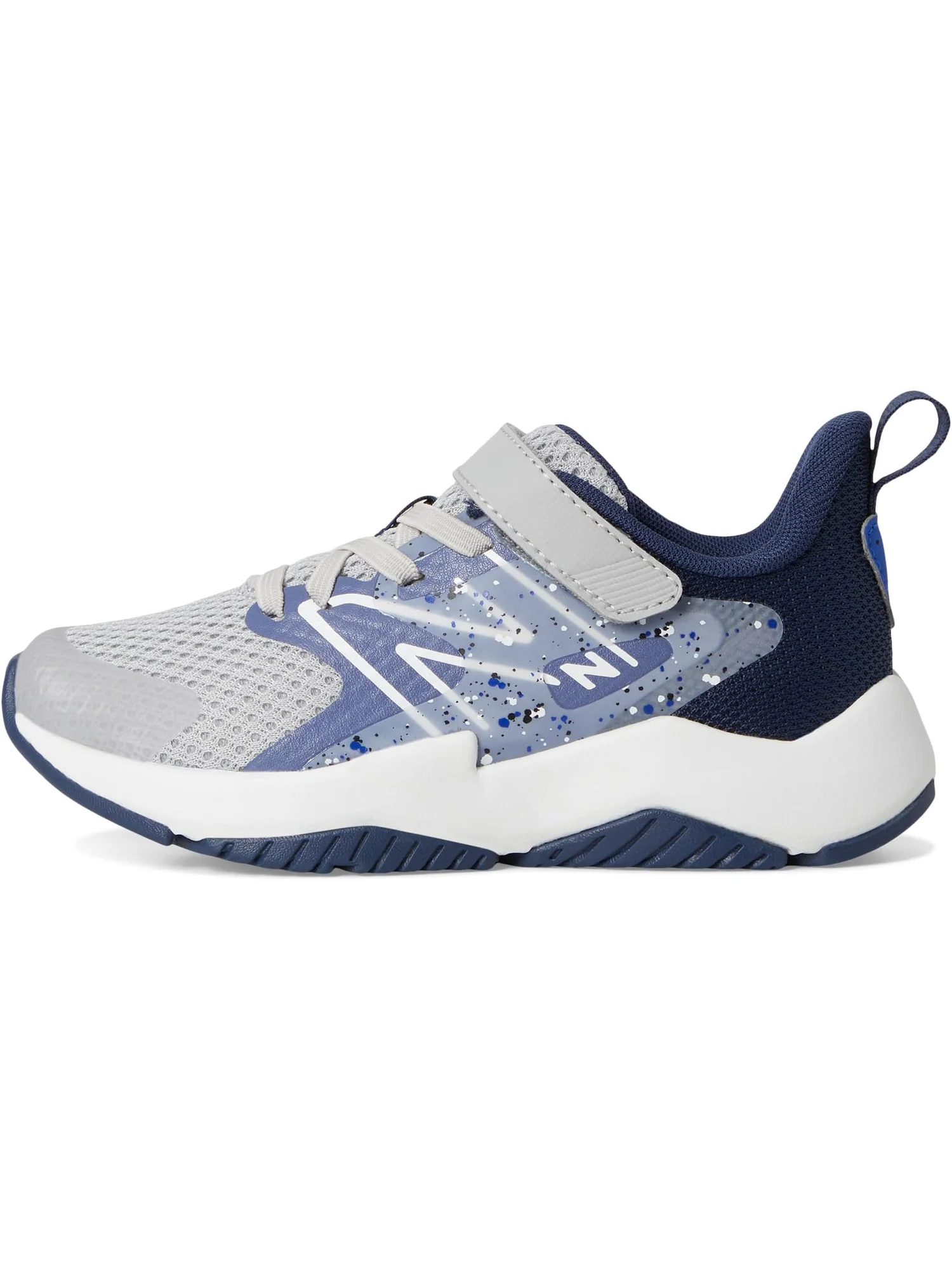 Кроссовки New Balance Kids Rave Run v2 Bungee Lace with Top Strap — изображение 4 из 7, темно-синий