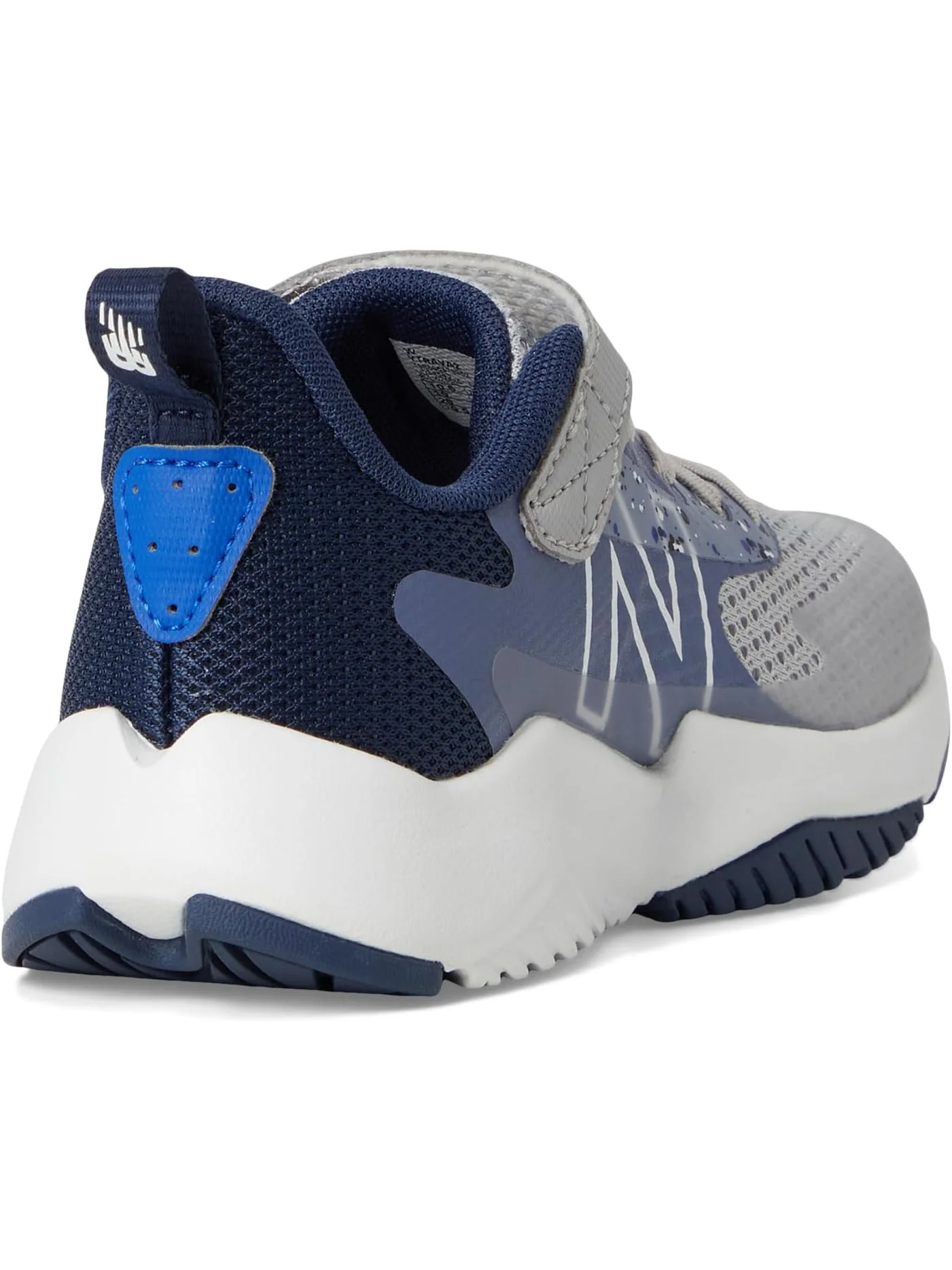 Кроссовки New Balance Kids Rave Run v2 Bungee Lace with Top Strap — изображение 5 из 7, темно-синий