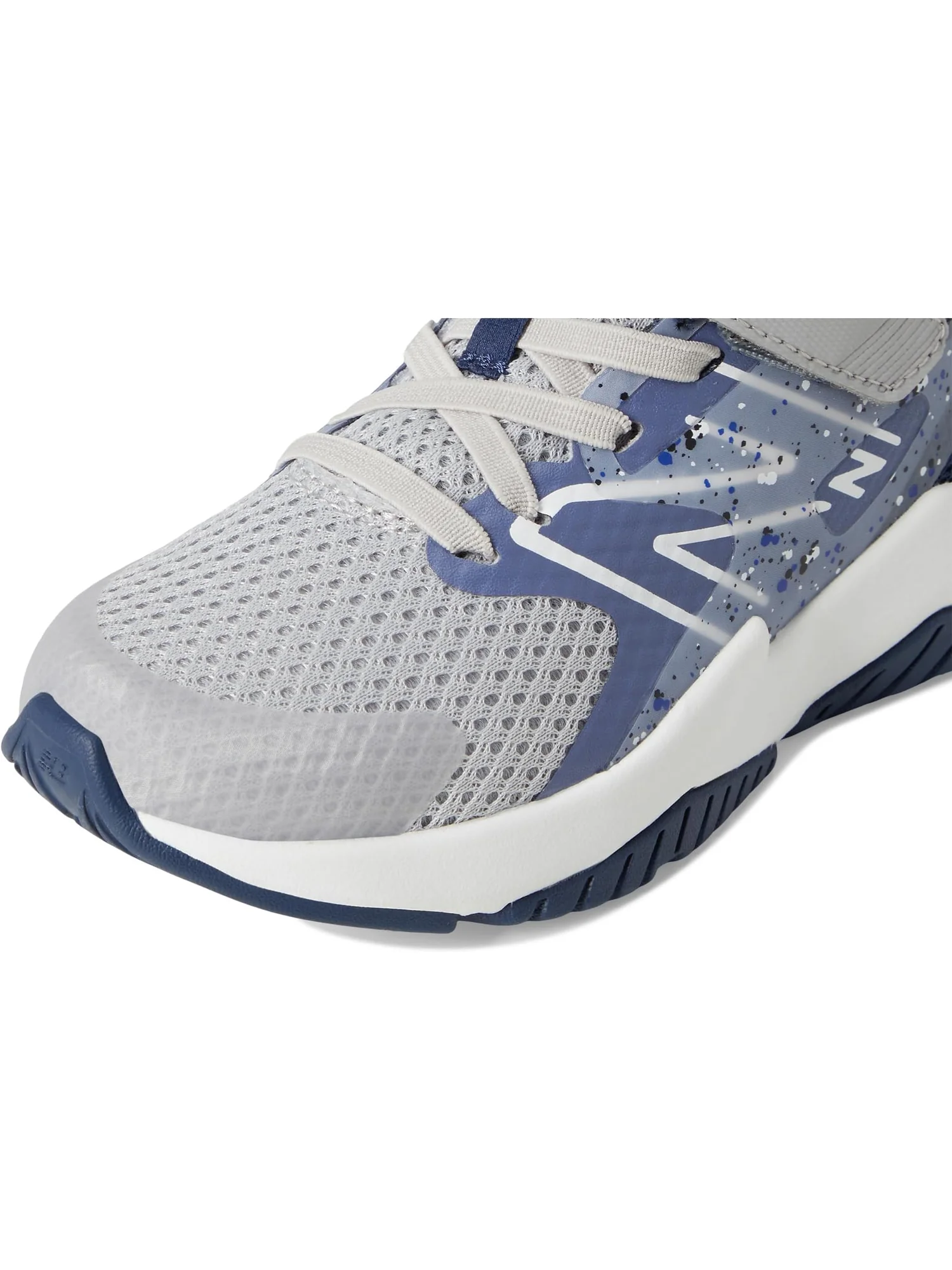 Кроссовки New Balance Kids Rave Run v2 Bungee Lace with Top Strap — изображение 6 из 7, темно-синий