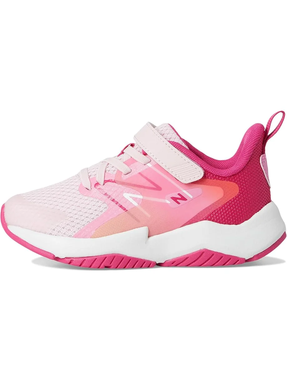 Кроссовки New Balance Kids Rave Run v2 Bungee Lace with Top Strap — изображение 4 из 7, розовый/розовый/розовый