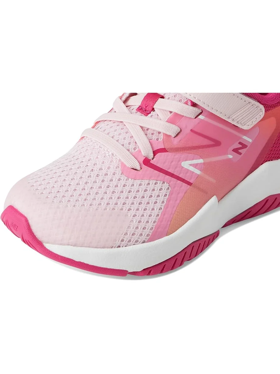 Кроссовки New Balance Kids Rave Run v2 Bungee Lace with Top Strap — изображение 6 из 7, розовый/розовый/розовый