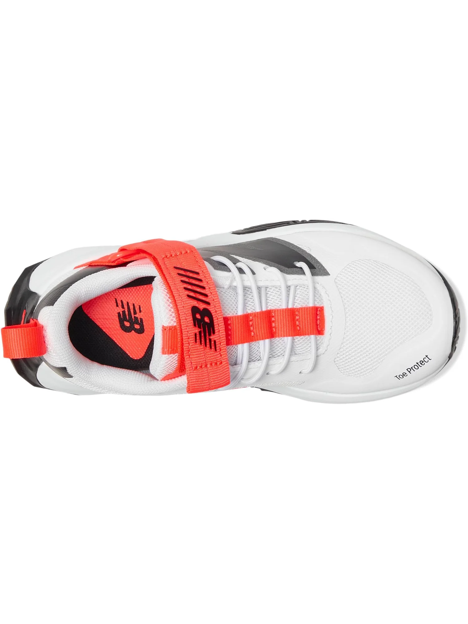 Кроссовки New Balance Kids Fuelcell Play Bungee With Top Strap — изображение 2 из 7, белый/красный/черный
