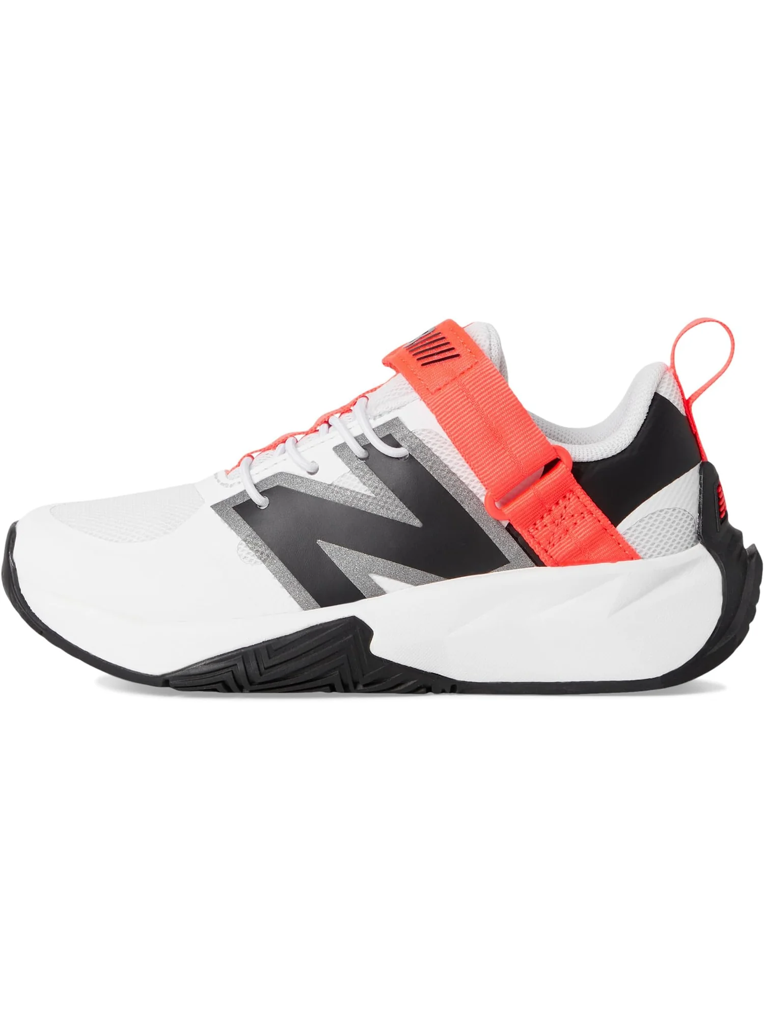 Кроссовки New Balance Kids Fuelcell Play Bungee With Top Strap — изображение 4 из 7, белый/красный/черный