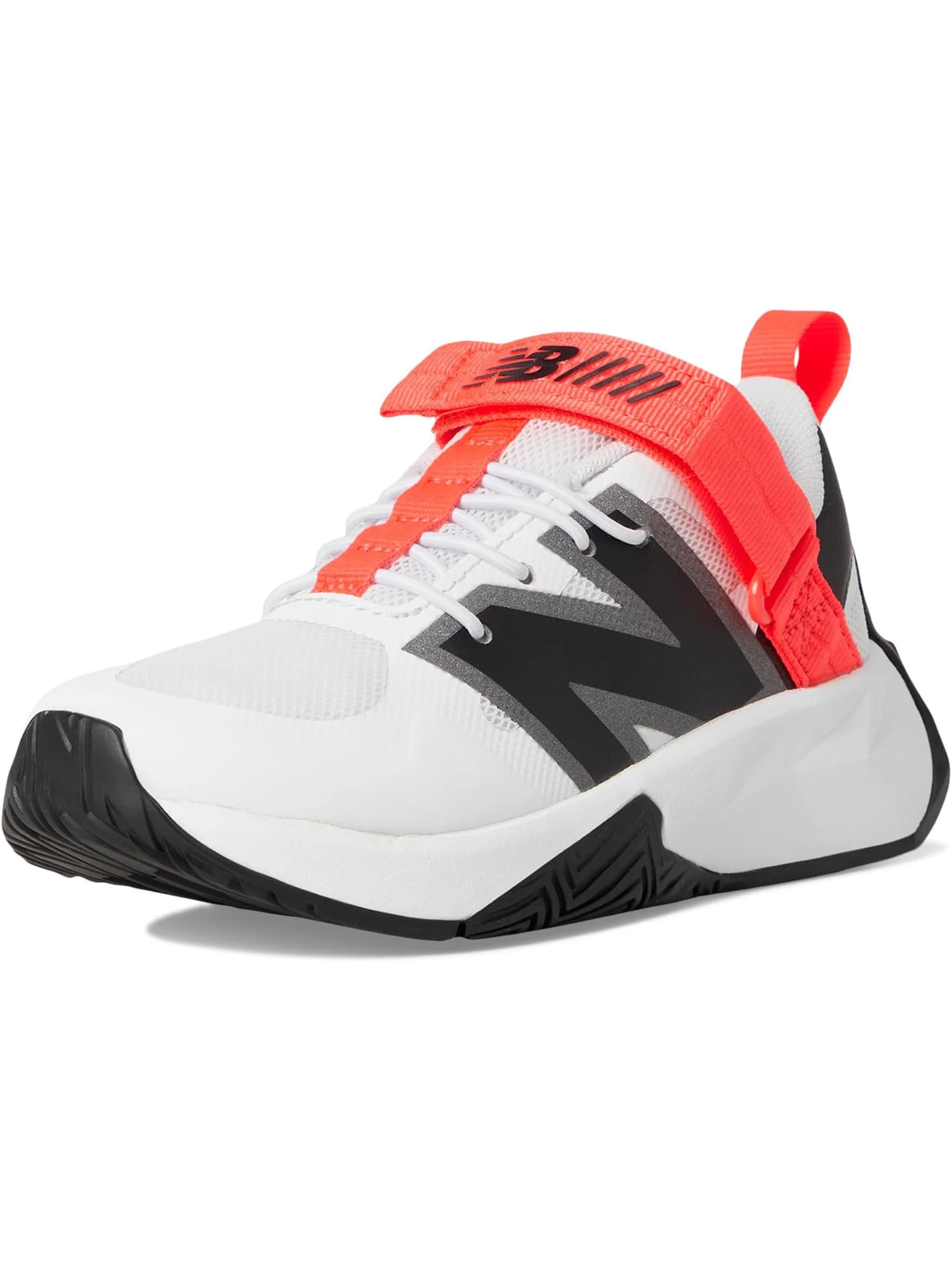 Кроссовки New Balance Kids Fuelcell Play Bungee With Top Strap — изображение 7 из 7, белый/красный/черный