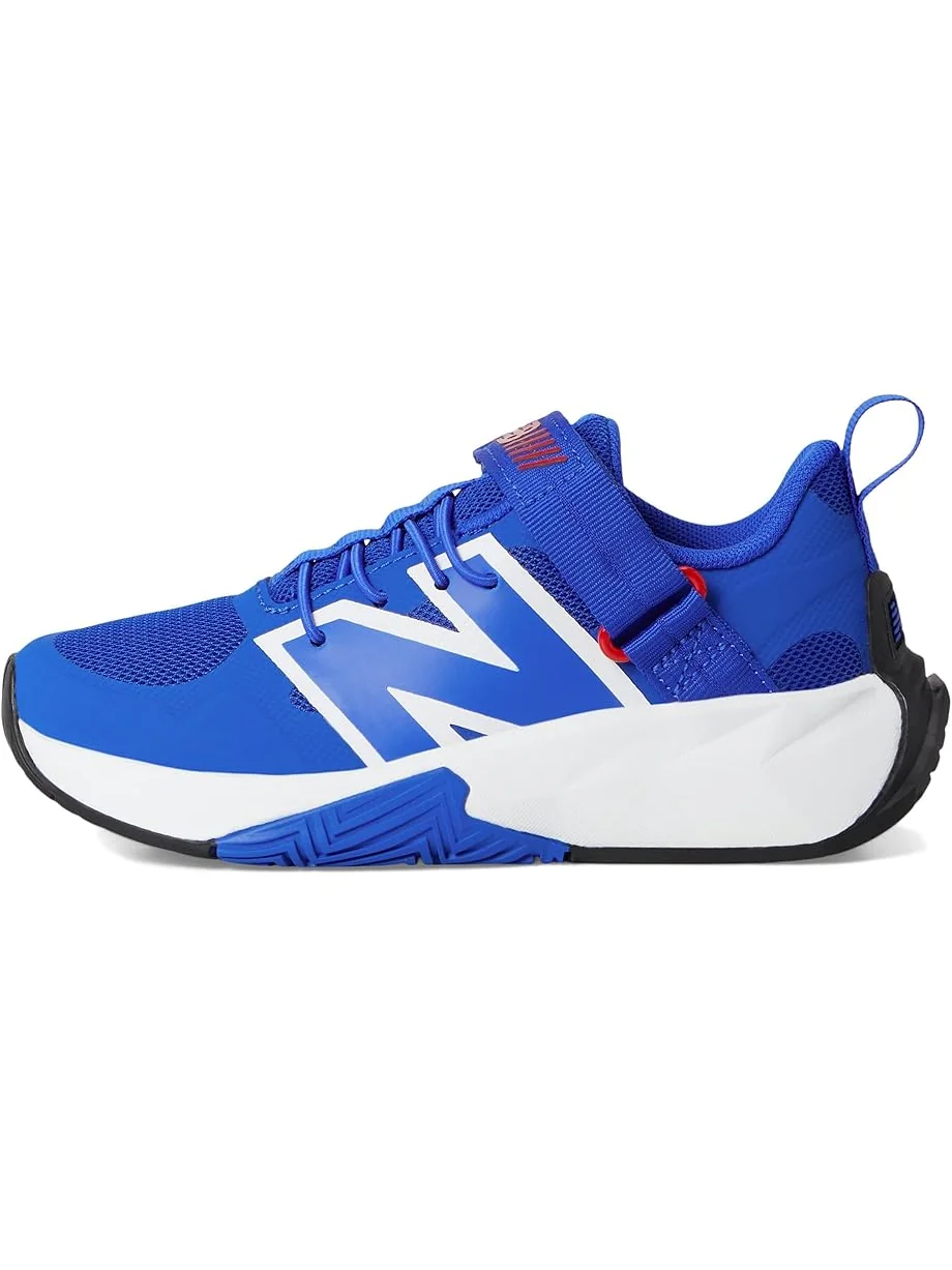 Кроссовки New Balance Kids Fuelcell Play Bungee With Top Strap — изображение 4 из 7, синий/красный/белый