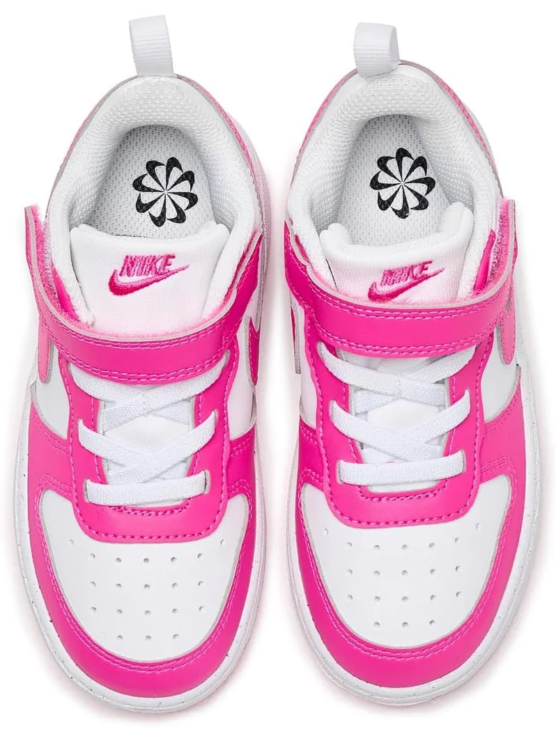 Кроссовки Nike Kids Court Borough Low Recraft — изображение 2 из 7, белый