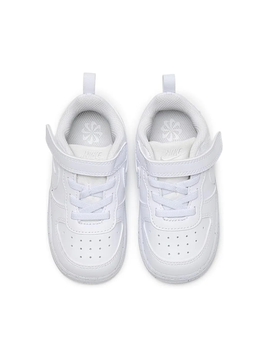Детские кроссовки Nike Kids Court Borough Low Recraft (Infant/Toddler) — изображение 2 из 7, белый/белый/белый