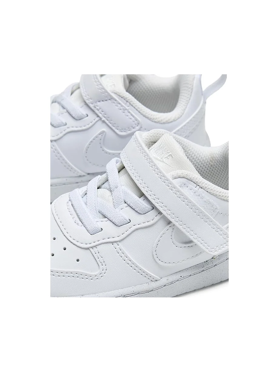 Детские кроссовки Nike Kids Court Borough Low Recraft (Infant/Toddler) — изображение 6 из 7, белый/белый/белый