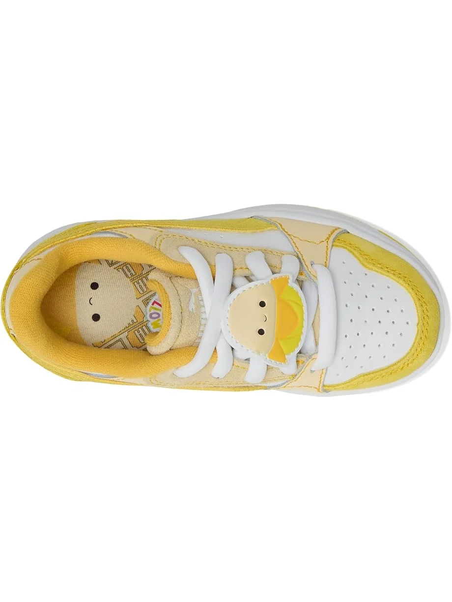 Кроссовки PUMA Kids Rebound Femme Squishmallows Shoes — изображение 2 из 7, желтый//белый
