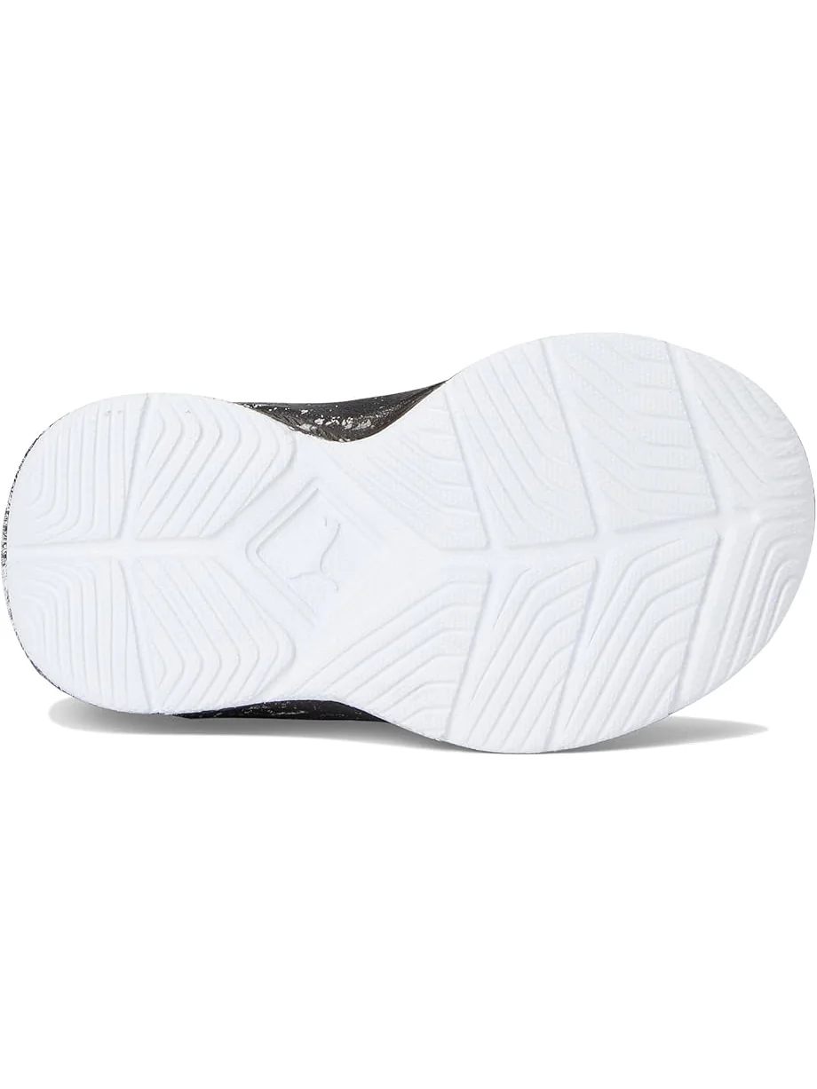 Кроссовки PUMA Kids Softride One4All Slip-On Shoes — изображение 3 из 7, черный/белый