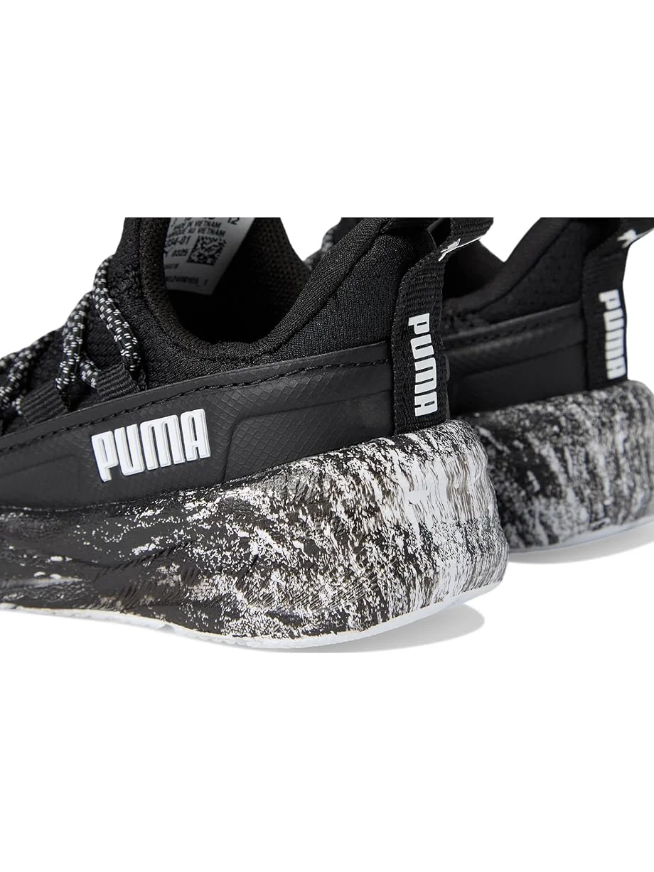 Кроссовки PUMA Kids Softride One4All Slip-On Shoes — изображение 6 из 7, черный/белый