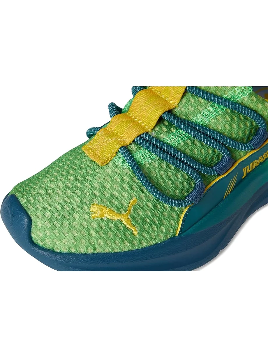 Кроссовки PUMA Kids Softride One4All Jurassic World Slip-On Shoes — изображение 6 из 7, желтый//желтый