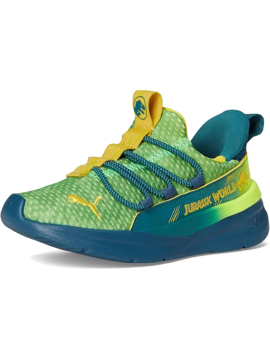 Кроссовки PUMA Kids Softride One4All Jurassic World Slip-On Shoes — изображение 7 из 7, желтый//желтый