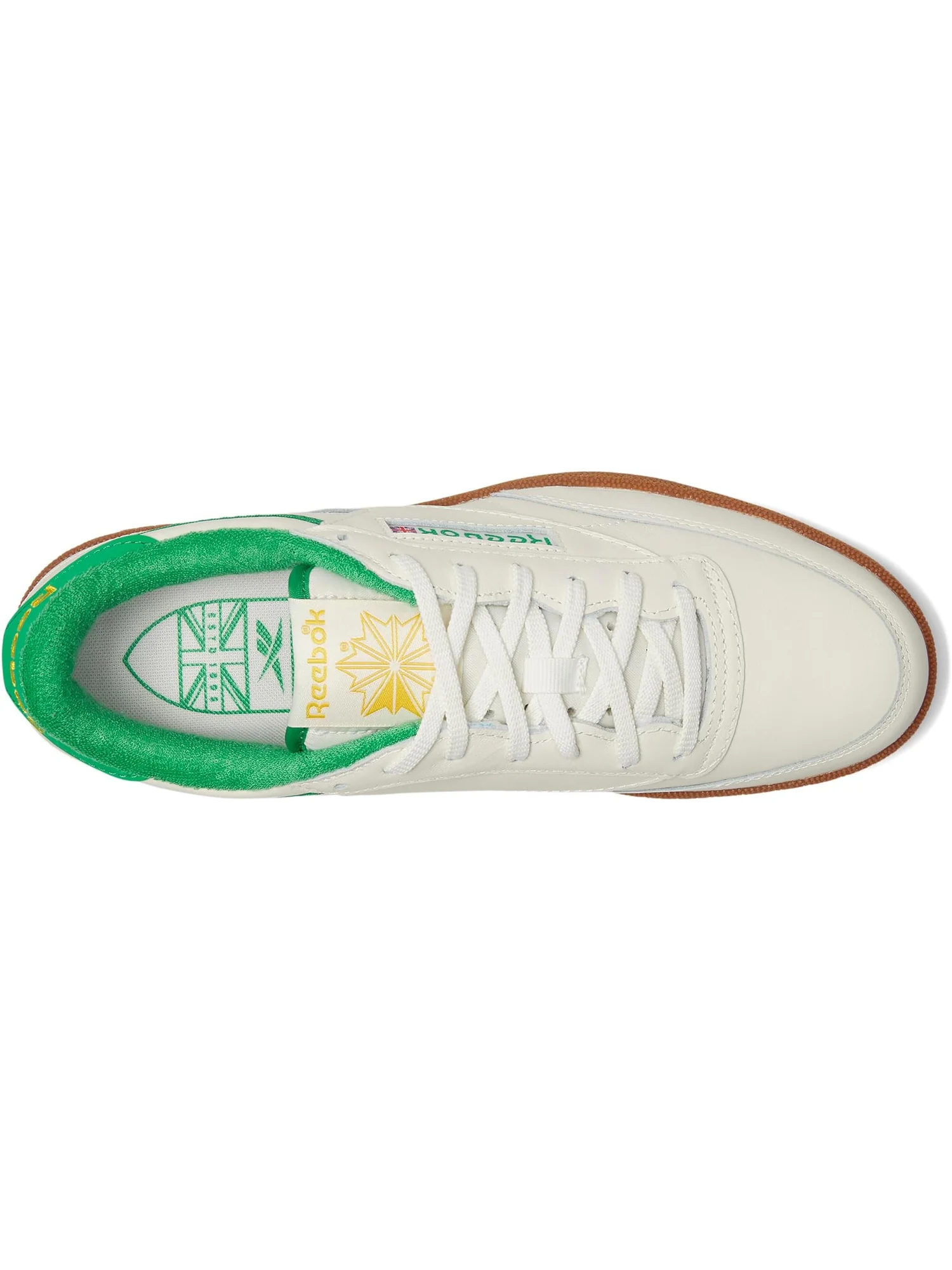 Кроссовки Reebok Club C Golf — изображение 2 из 7, классический зеленый