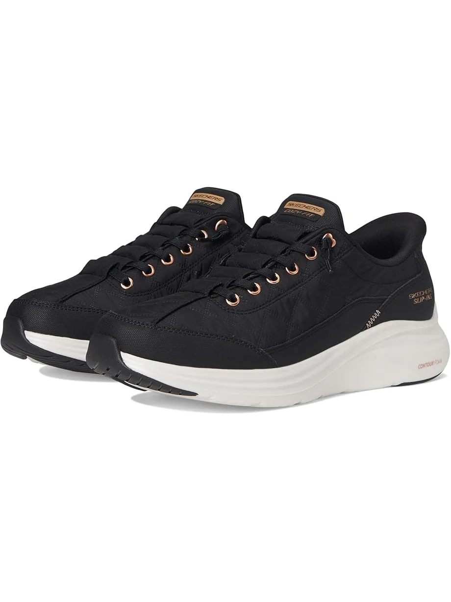 Кроссовки SKECHERS Contour Foam - Cozy Fit Golden Hour Hands Free Slip-Ins