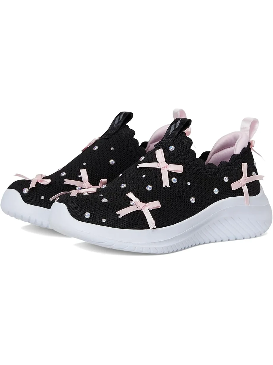 Кроссовки SKECHERS KIDS Ultra Flex 3.0 303845L — изображение 1 из 7, черный/светлый розовый
