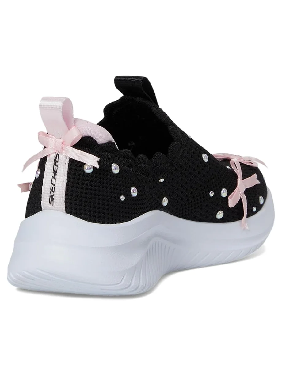 Кроссовки SKECHERS KIDS Ultra Flex 3.0 303845L — изображение 5 из 7, черный/светлый розовый