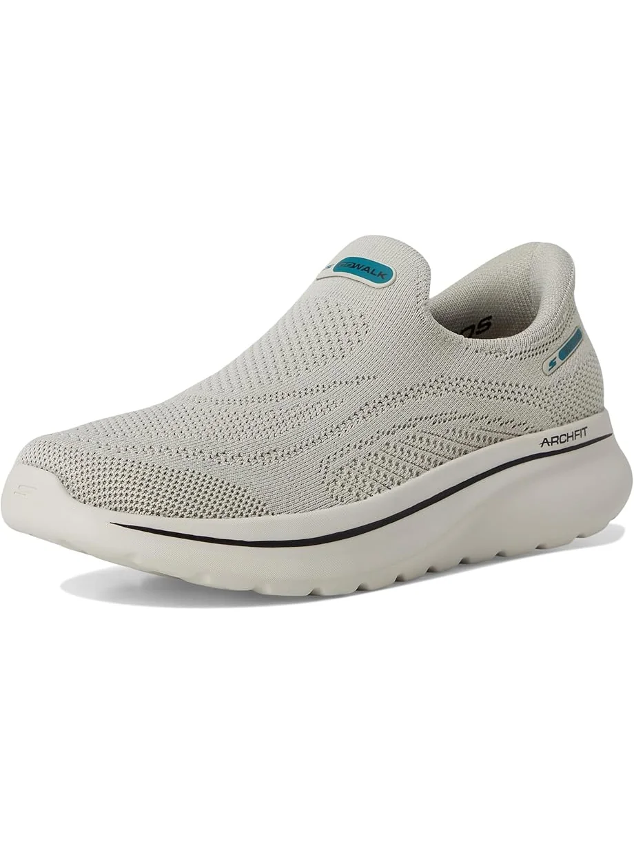 Кроссовки SKECHERS Performance Go Walk Arch Fit N-joy Dale Hands Free Slip-in — изображение 7 из 7, серо-коричневый