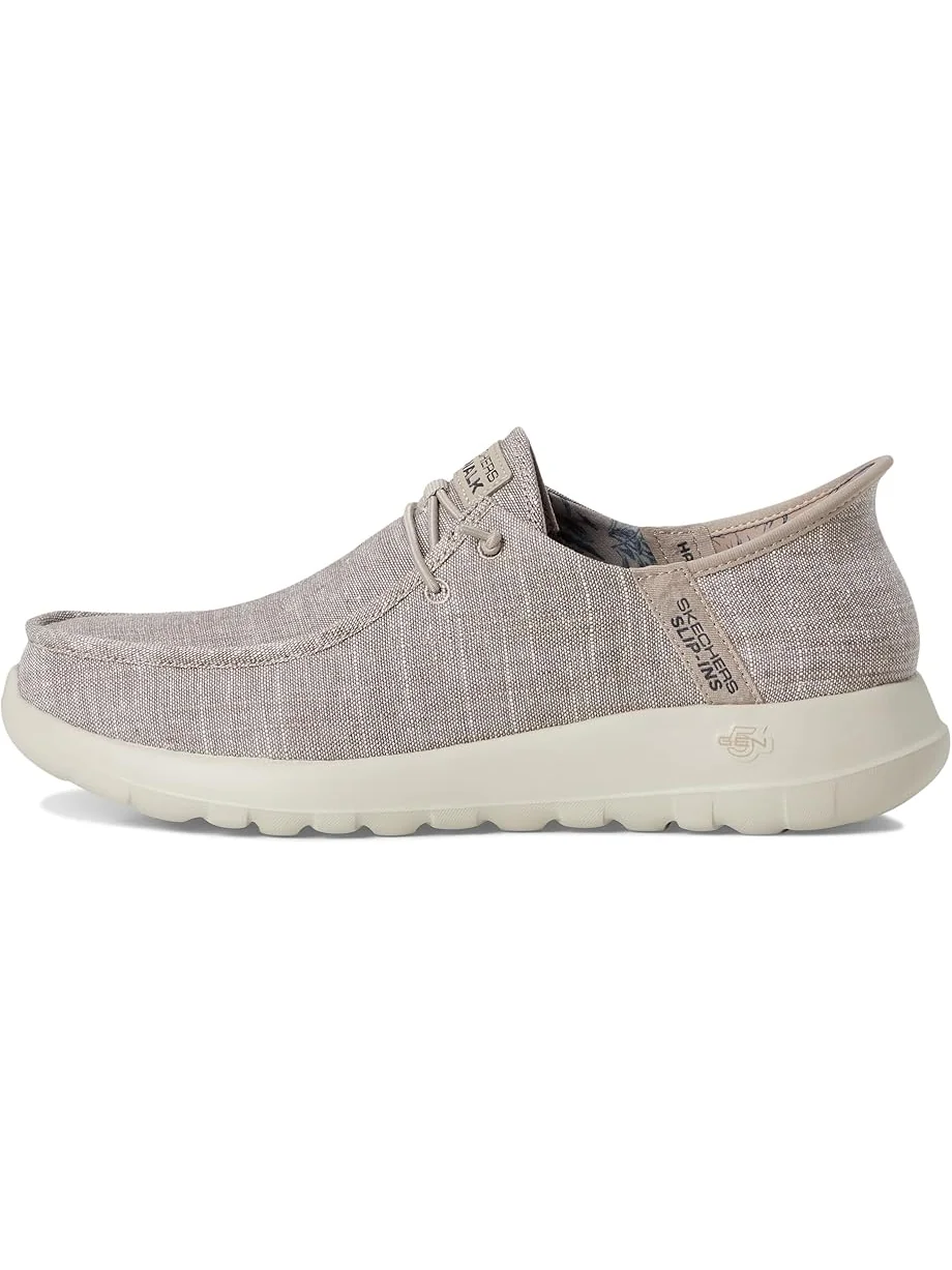 Кроссовки SKECHERS Performance Go Walk Max With Ease Hands Fee Slip-In — изображение 4 из 7, серо-коричневый