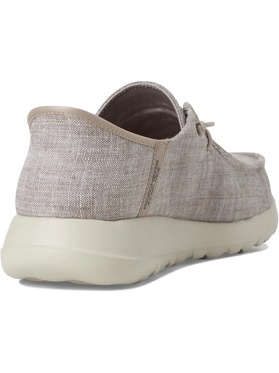 Кроссовки SKECHERS Performance Go Walk Max With Ease Hands Fee Slip-In — изображение 5 из 7, серо-коричневый