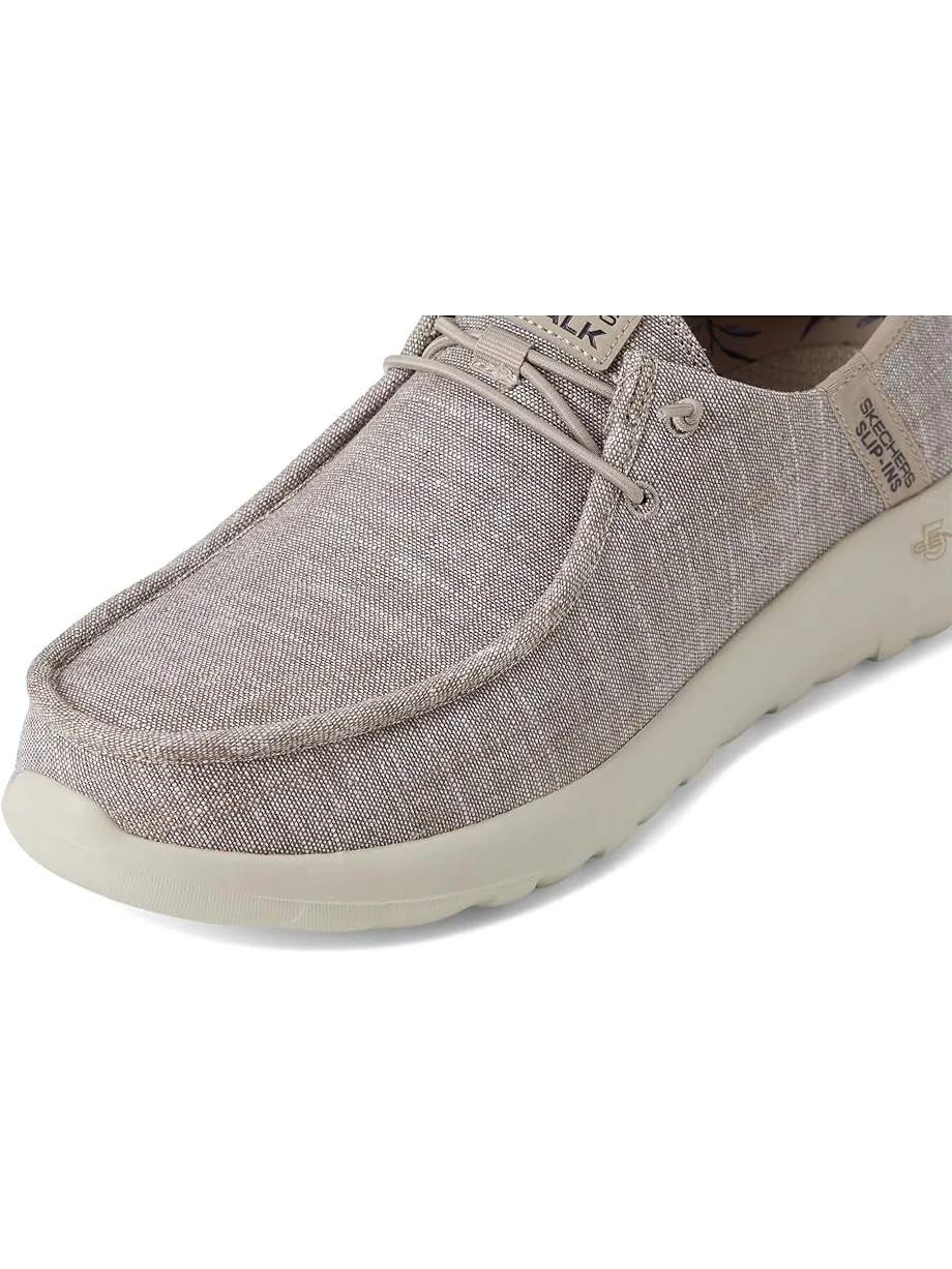 Кроссовки SKECHERS Performance Go Walk Max With Ease Hands Fee Slip-In — изображение 6 из 7, серо-коричневый