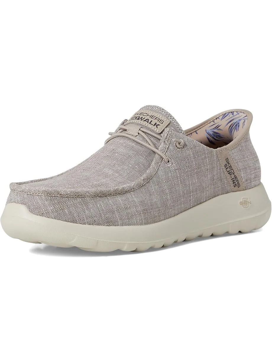 Кроссовки SKECHERS Performance Go Walk Max With Ease Hands Fee Slip-In — изображение 7 из 7, серо-коричневый